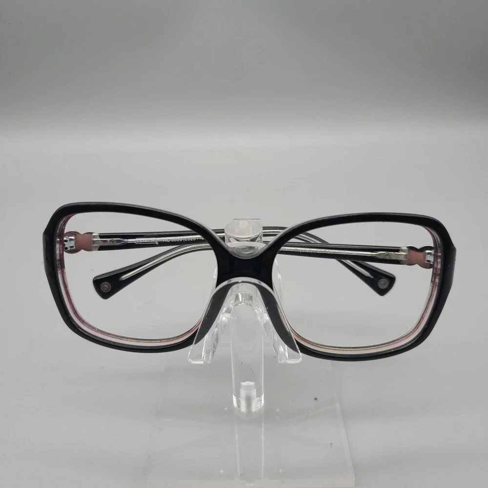 Coach HC 8009 Lulu Frances Black Crystal Eyeglasses Frames 5048/13 57-15-135